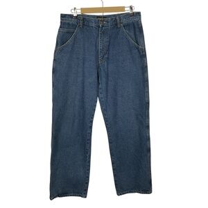 Stanley Men’s Denim Distressed Carpenter Jeans. Size 34/32